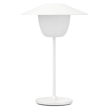 Přenosná stolní lampa ANI MINI 21 cm, LED, bílá, hliník, Blomus