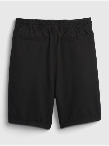 Černé klučičí dětské kraťasy liner shorts GAP
