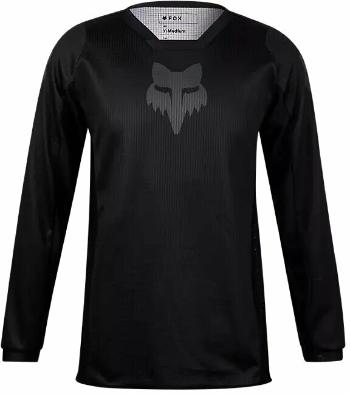 FOX Youth Blackout Jersey Black/Black M Motokrosový dres