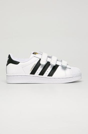 adidas Originals - Dětské kožené boty Superstar EF4838