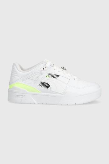 Dětské sneakers boty Puma Slipstream RuleB Jr bílá barva