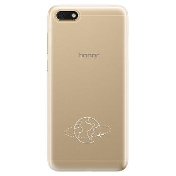 Odolné silikonové pouzdro iSaprio - čiré - Travel - Huawei Honor 7S