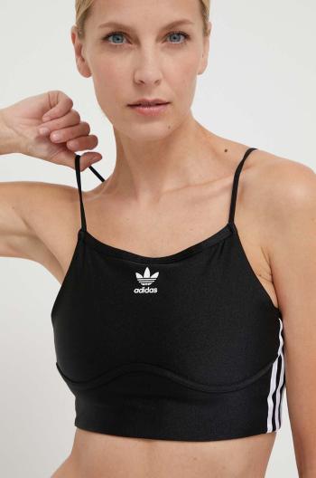 Top adidas Originals dámský, černá barva, IU2415