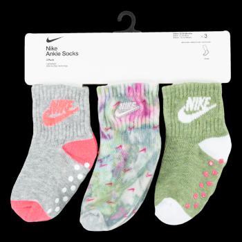 Nike boys capsule connect 3pk sock 6-12m