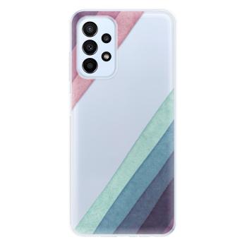 Odolné silikonové pouzdro iSaprio - Glitter Stripes 01 - Samsung Galaxy A23 / A23 5G