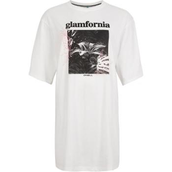 O'Neill LW GRAPHIC T-SHIRT Dámské prodloužené tričko, bílá, velikost L