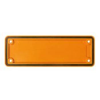 Heavy Duty Connectors, Accessories, cover plate, Size: 8, Plastic, Orange Weidmüller ABD-8-OR, 10 ks