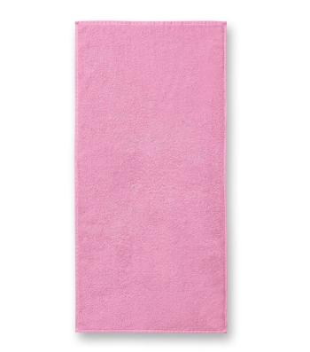 MALFINI Osuška bez bordury Terry Bath Towel - Růžová | 70 x 140 cm