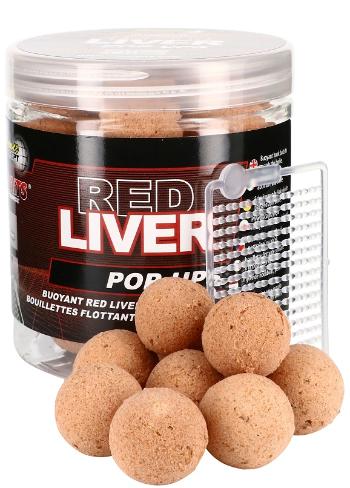 Starbaits plovoucí boilie red liver 50 g - 16 mm