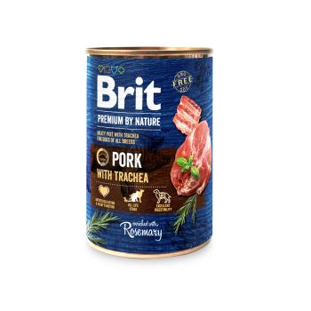 BRIT dog Premium by Nature PORK with TRACHEA - 800g