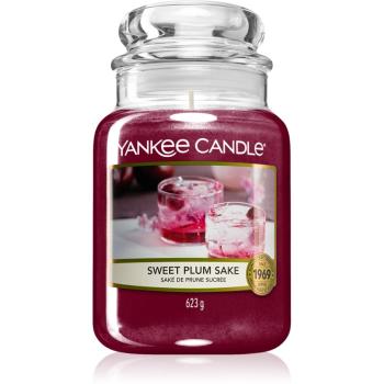 Yankee Candle Sweet Plum Sake vonná svíčka 623 g