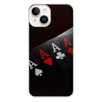 Odolné silikonové pouzdro iSaprio - Poker - iPhone 15 Plus