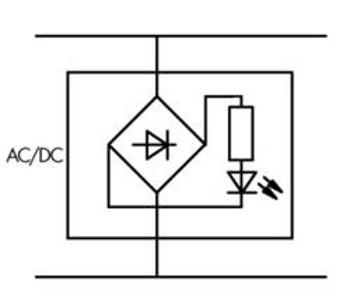 LED modul, WAGO 2002-880/1000-541, 10.4 mm , 50 ks