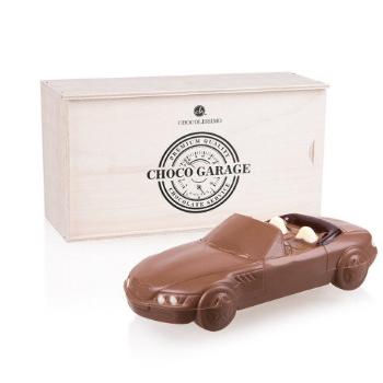Chocolissimo - Čokoládová figurka BMW v dřevěné skřínce 175 g