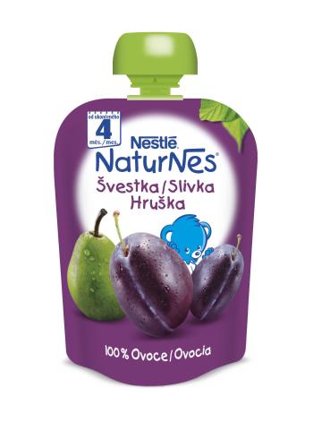 Nestlé Naturnes Švestka hruška kapsička 90 g