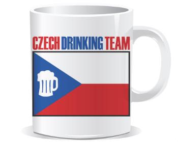 Hrnek Premium Czech drinking team