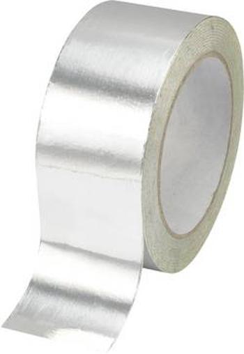 Hliníková páska TRU COMPONENTS AFT-5050 1564032, (d x š) 50 m x 50 mm, akryl, stříbrná, 1 ks