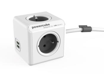 POWERCUBE Extended USB Grey 3m