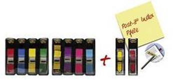 Post-it Index Mini 683-4 + 683-4AB 683-VAD1 11,9 x 43,2 mm, indel 8 x 35 + Post-it 7000047670, (d x š x v) 11.9 x 11.9 x 43.2 mm, 1 ks