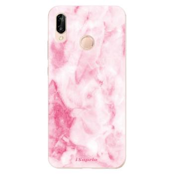 Odolné silikonové pouzdro iSaprio - RoseMarble 16 - Huawei P20 Lite