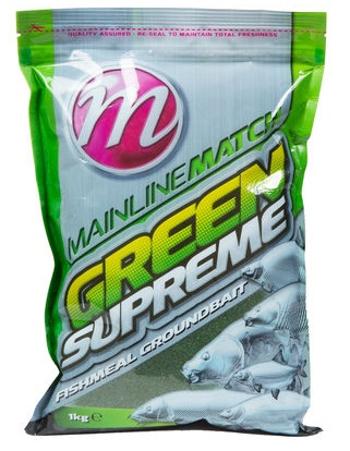 Mainline krmítková směs green supreme 1 kg