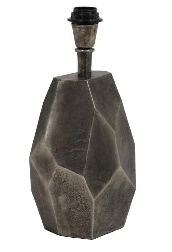 Granitová antik kovová základna k lampě Camy pearl - 18*15*35cm / E27 8187212