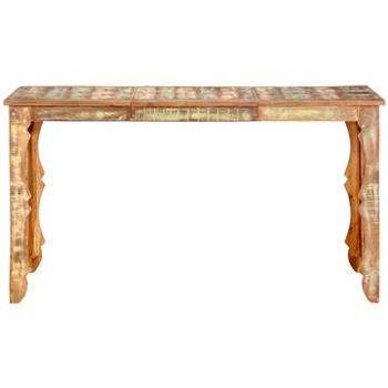 Jídelní stůl 140 × 70 × 76 cm masivní recyklované dřevo, 286489 (286489)
