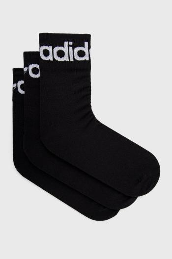 Ponožky adidas Originals (3-pack) H32386 černá barva