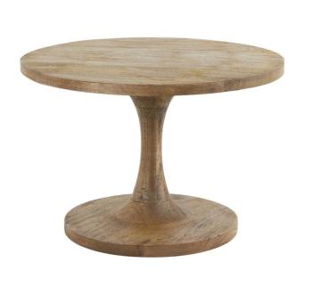 Kulatý dřevěný bistro stolek Bicaba - Ø60*36 cm 6767864