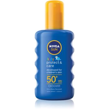 Nivea Sun Kids dětský barevný sprej na opalování SPF 50+ 200 ml