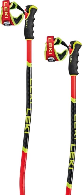 Leki WCR GS 3D - bright red/black/neonyellow 130