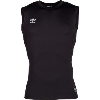 Umbro CORE SLEEVELESS BASELAYER Pánské sportovní tílko, černá, velikost XXL