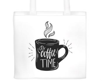 Plátěná nákupní taška Coffee time