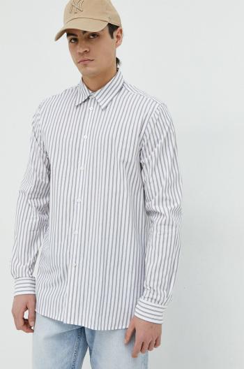 Bavlněné tričko Samsoe Samsoe regular, s klasickým límcem