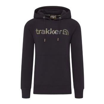 Trakker mikina cr logo hoody black camo - xl