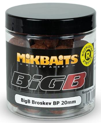 Mikbaits rozpustné boilies bigb broskev black pepper 250 ml - 20 mm