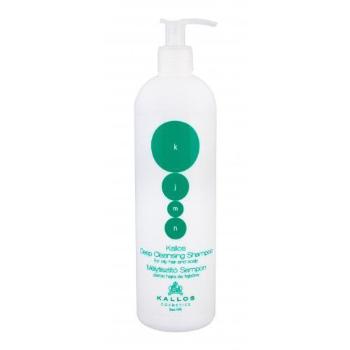 Kallos Cosmetics KJMN Deep Cleansing Foaming Face Wash 500 ml šampon pro ženy na mastné vlasy