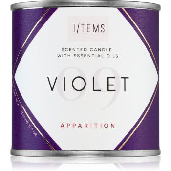 I/TEMS Essential 09 / Violet vonná svíčka 100 g