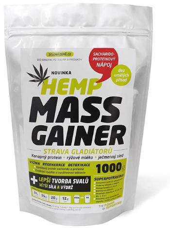 Zelená Země Konopný gainer Fitness 1 kg