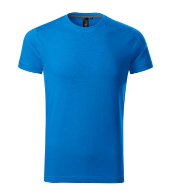 MALFINI Pánské tričko Action - Jasně modrá | M