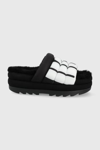 Pantofle UGG Maxi Slide černá barva