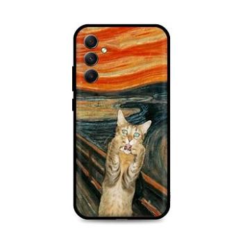 TopQ Kryt Samsung A54 5G Scared Cat 93304 (93304)