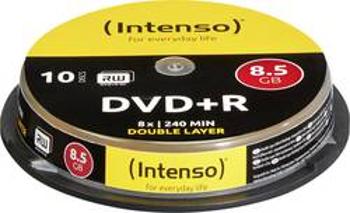 DVD+R DL 8.5 GB Intenso 4311142, 10 ks, vřeteno