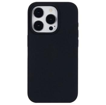 eSTUFF Magnetic silicone case, pro iPhone 15 Pro, 100 % recyklovaný TPU ES67150027, černý