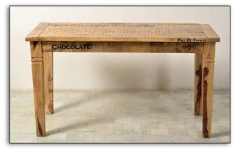Stůl RUSTIC – 140 × 70 × 76 cm