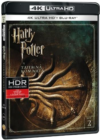Harry Potter a tajemná komnata (4K ULTRA HD+BLU-RAY) (2 BLU-RAY)