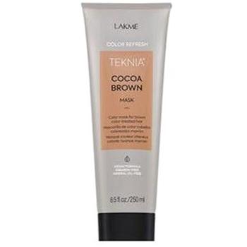 LAKMÉ Teknia Color Refresh Cocoa Brown Mask vyživující maska s barevnými pigmenty pro hnědé vlasy 25 (HLKMETKNIAWXN133004)