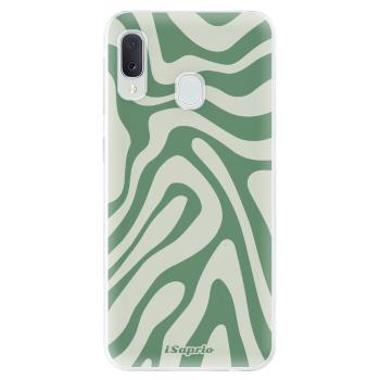 Odolné silikonové pouzdro iSaprio - Zebra Green - Samsung Galaxy A20e