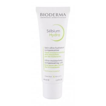 BIODERMA Sébium Hydra Cream 40 ml denní pleťový krém pro ženy na mastnou pleť; na problematickou pleť s akné