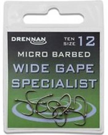 Drennan háčky wide gape specialist - velikost 12